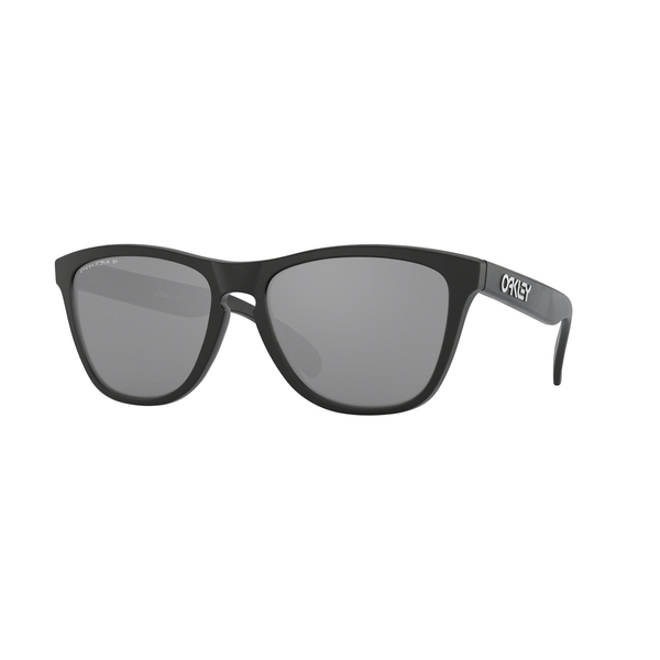 Oakley Frogskins Sunglasses Adult (Matte Black) Prizm Black Polarized Lens  - MC-Hub