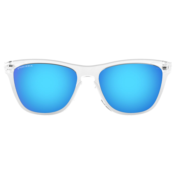 Oakley Frogskins Sunglasses (Clear) Prizm Sapphire Lens