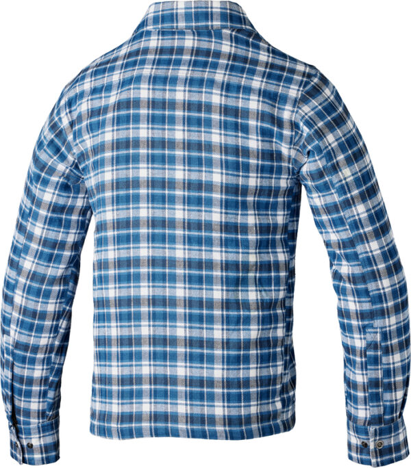 RST Lumberjack Reinforced CE Aramid Fibre Jacket - Blue/Grey Check - Image 2