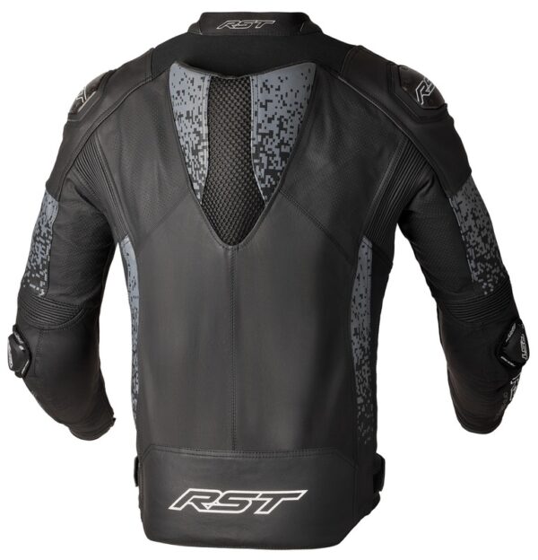 RST Pro Series Supersport-K CE Leather Jacket - Black/Grey - Image 2