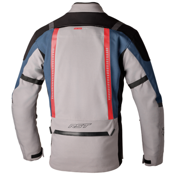 RST Pro Series Vulcan CE Textile Jacket - Silver/Blue - Image 2