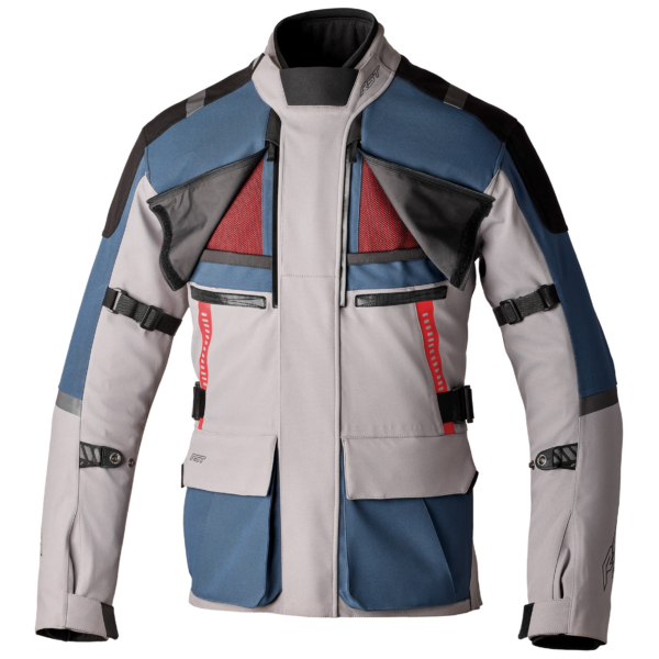 RST Pro Series Vulcan CE Textile Jacket - Silver/Blue