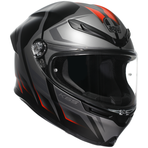 AGV K6-S Karve - Matt Black/Grey/Red