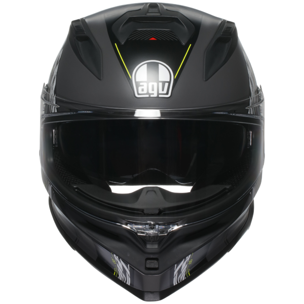 AGV K7 Kyber - Matt Grey/Yellow Fluo - Image 2