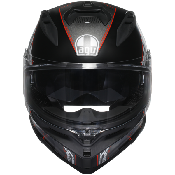 AGV K7 Kyber - Black/Red - Image 2