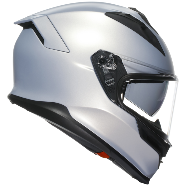 AGV K7 Solid Mono - Matt Prisma Silver - Image 3