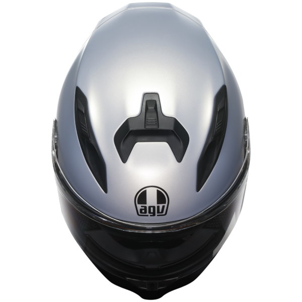 AGV K7 Solid Mono - Matt Prisma Silver - Image 7