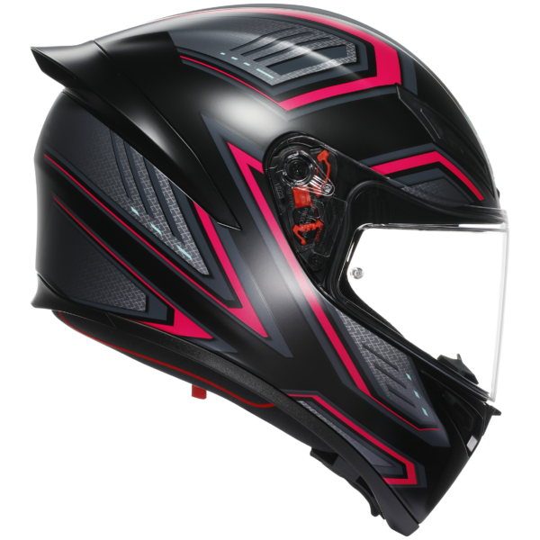 AGV K1-S Sling - Matt Black/Pink - Image 3