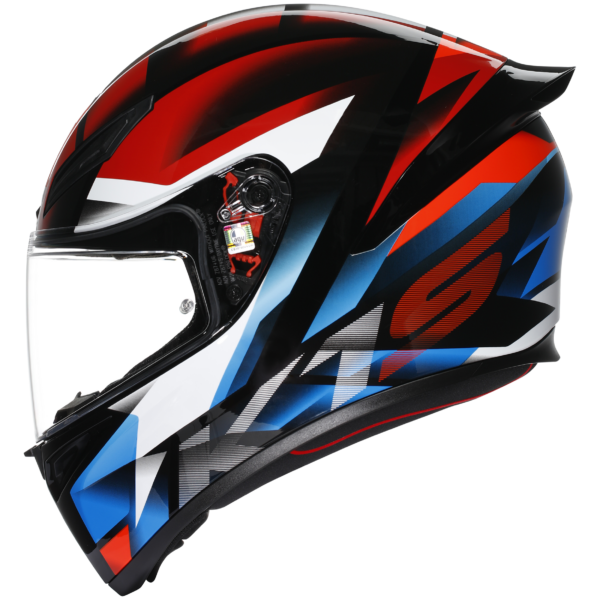 AGV K1-S Fastlap - Black/Red/Blue - Image 4