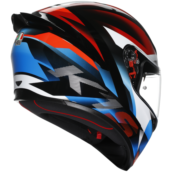 AGV K1-S Fastlap - Black/Red/Blue - Image 6