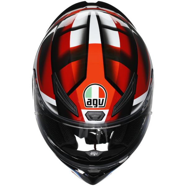 AGV K1-S Fastlap - Black/Red/Blue - Image 7