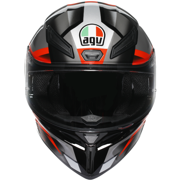 AGV K1-S Fastlap - Black/Grey/Red - Image 2