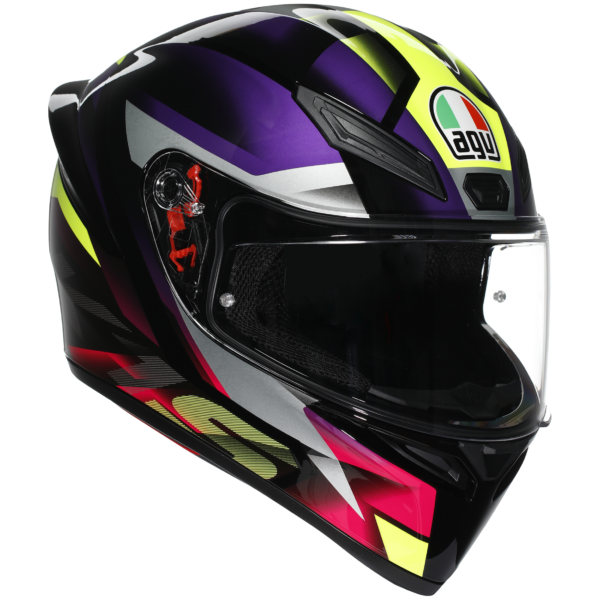 AGV K1-S Fastlap - Black/Purple/Pink