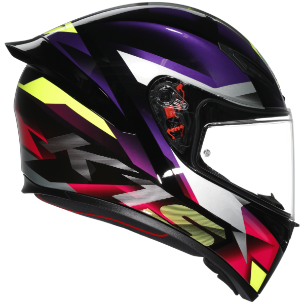 AGV K1-S Fastlap - Black/Purple/Pink - Image 3