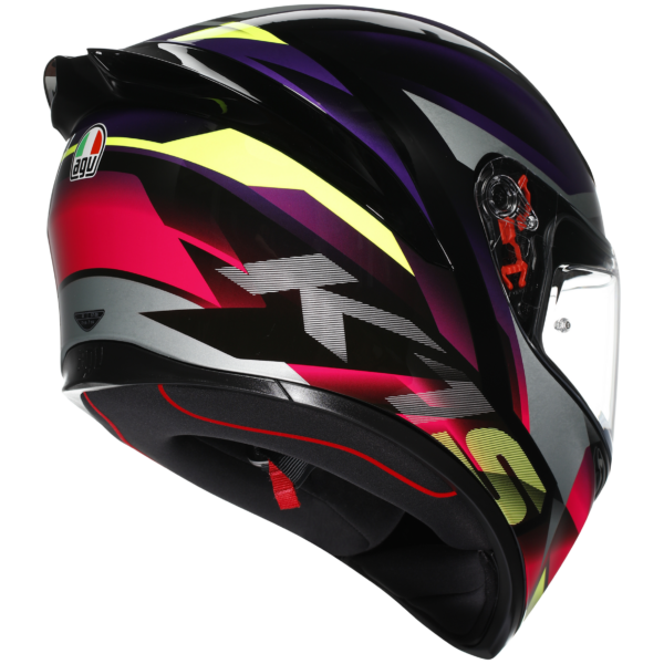 AGV K1-S Fastlap - Black/Purple/Pink - Image 6