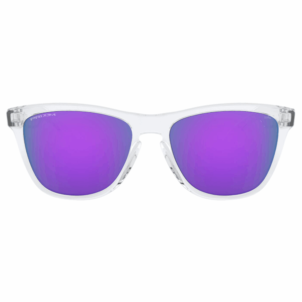 Oakley Frogskins (polished clear/prizm violet)