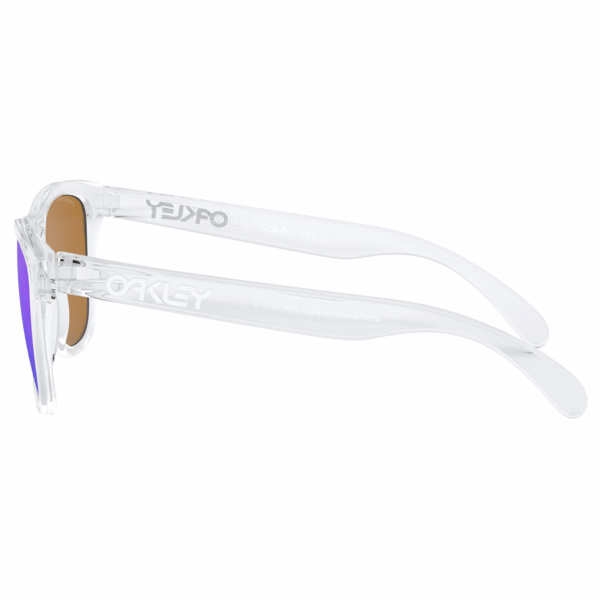 Oakley Frogskins (polished clear/prizm violet) - Image 4