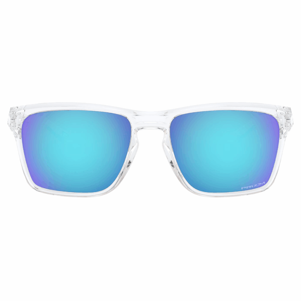 Oakley Sylas Sunglasses (polished clear/prizm sapphire lense)