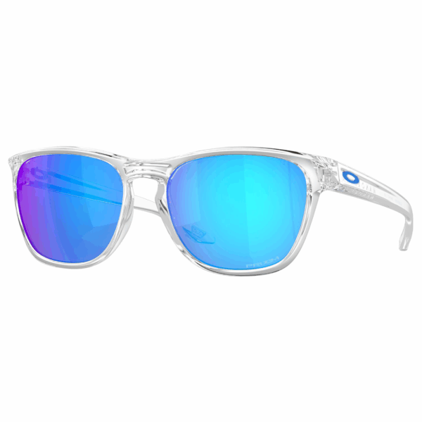 Oakley Manorburn Sunglasses (polished clear/prizm sapphire lense) - Image 2
