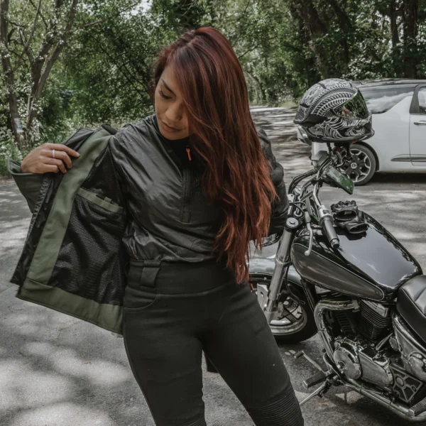 MotoGirl Aura Wind Stop Jacket - Image 4