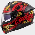 LS2 FF808 Stream II Drako Black/Red