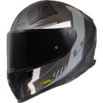 LS2 FF811 Vector II Carbon Grid Matt Black Grey