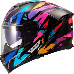 LS2 FF818 Storm III Kaos Gloss