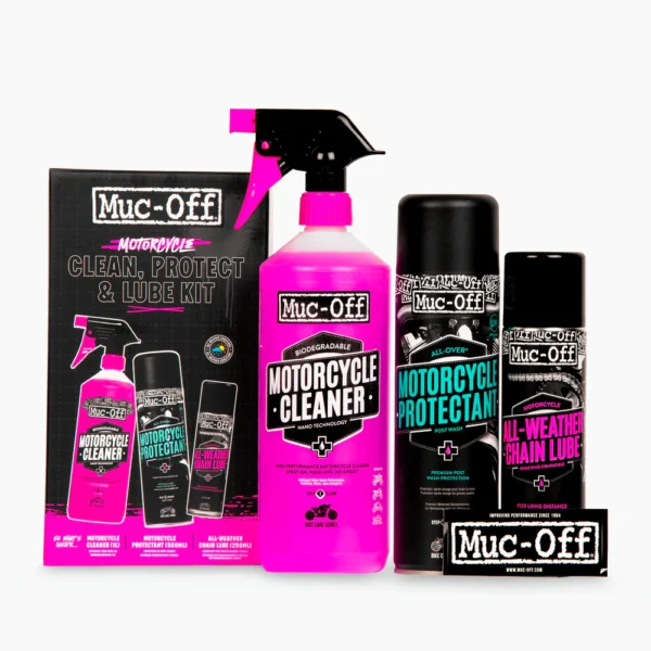 Muc-Off Motorcycle Clean Protect Lube Kit - Image 2