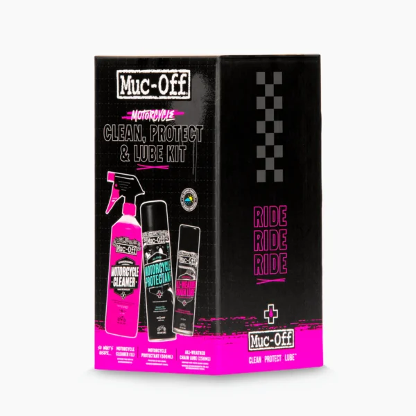 Muc-Off Motorcycle Clean Protect Lube Kit