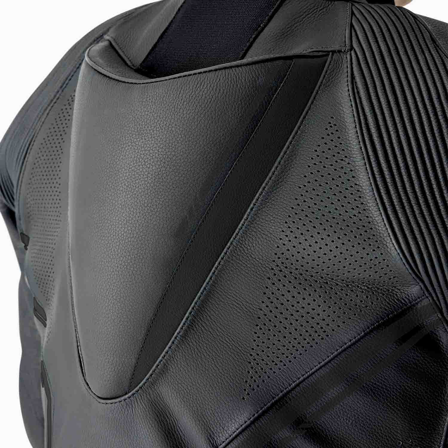 RST S1 D3O Leather Suit Black & Black/White - Image 6