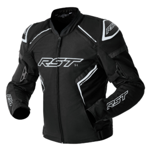 RST S1 D3O Textile Jacket Black/Black & Black/White