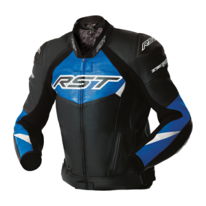 RST Tractech Evo D3O Leather Jacket Flo red/Black & Blue/Black