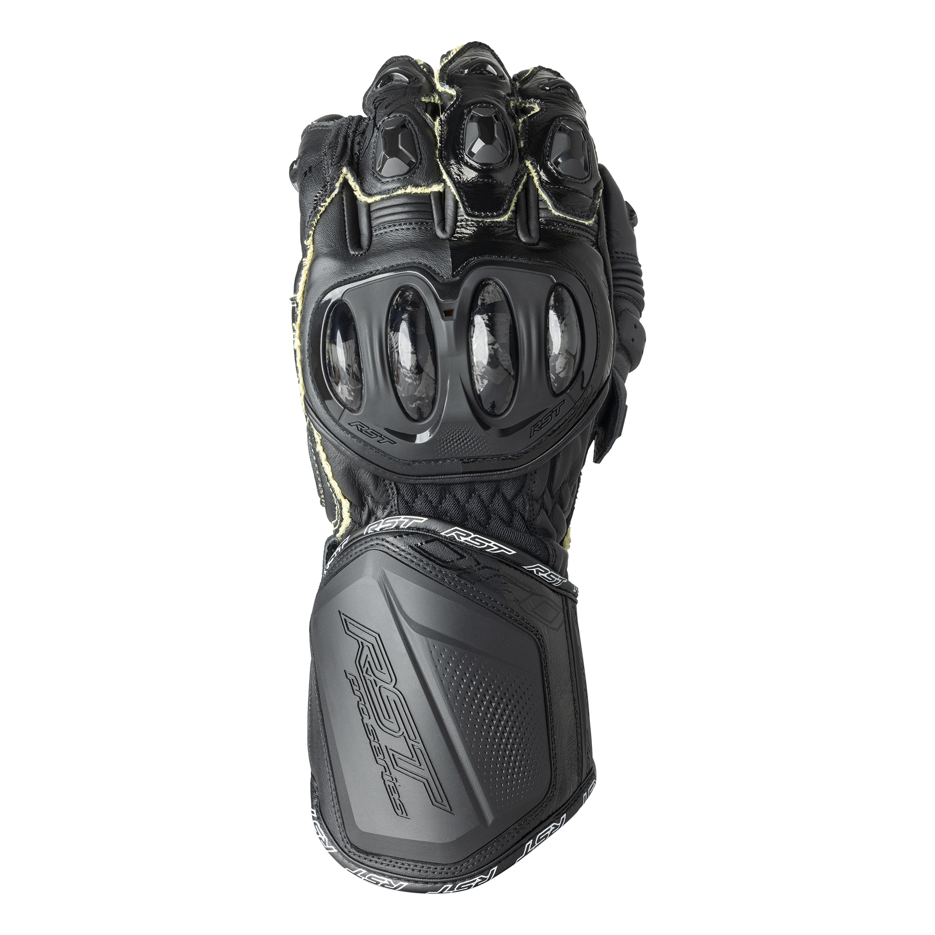 RST Pro Series GP D3O Gloves Black & Black/White - Image 2