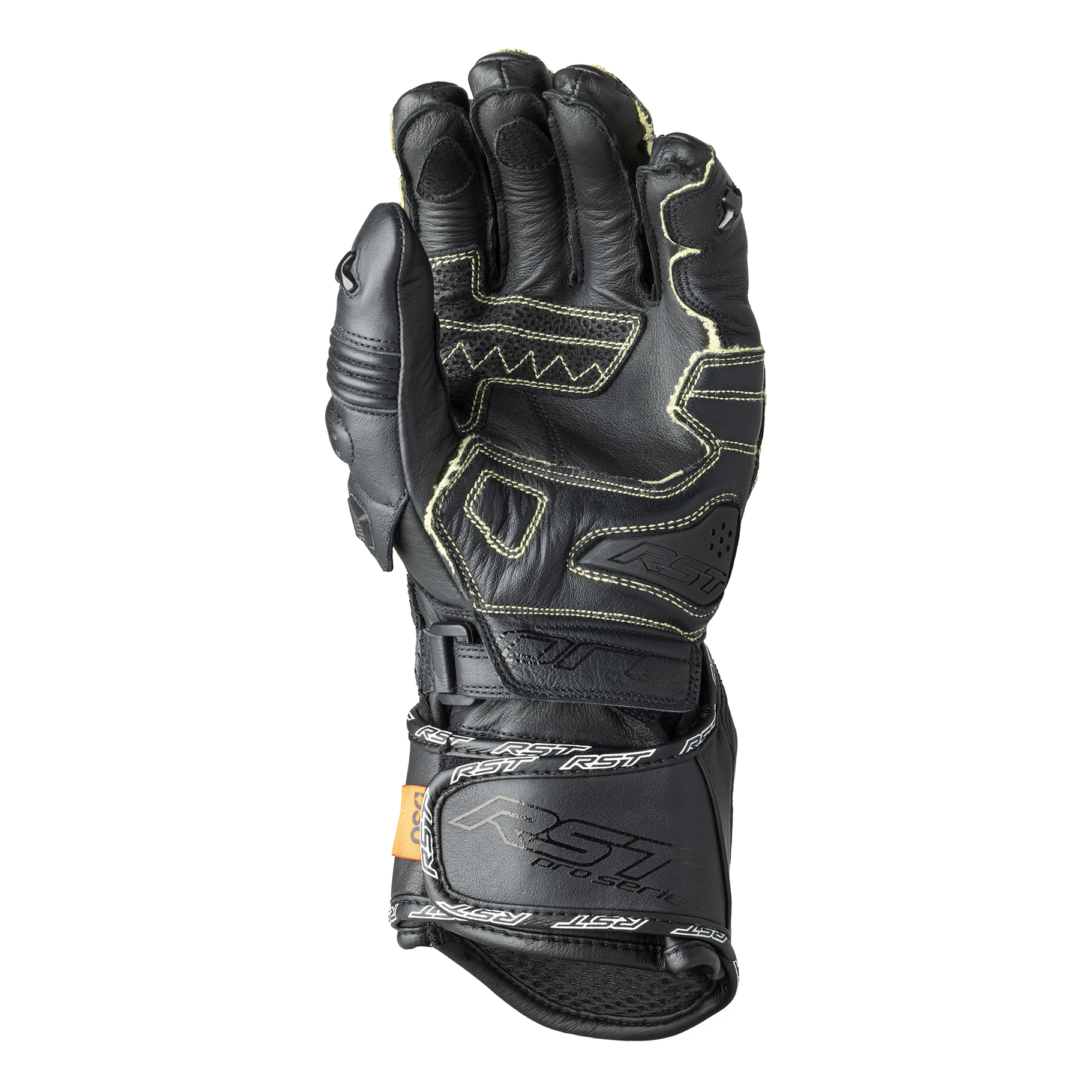 RST Pro Series GP D3O Gloves Black & Black/White - Image 3